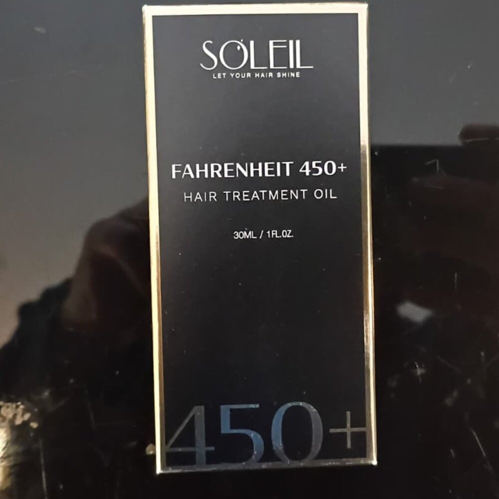 SOLEIL FAHRENHEIT 450+ HAIR TREATMENT OIL 1FL OZ/30ML BRAND-NEW-SEALED